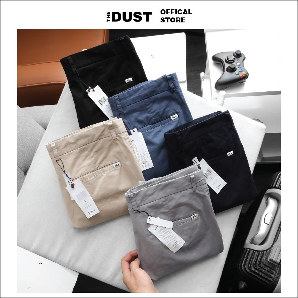 Quần short đùi kaki nam cao cấp, chất vải kaki xuất xịn dày dặn, form slim fit, co giãn nhẹ LCT KC - THE DUST