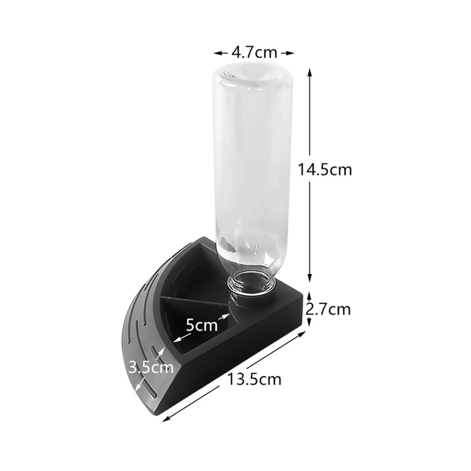 Automatic  Turtle  Bowl Water Resin Dish-Dark Brown