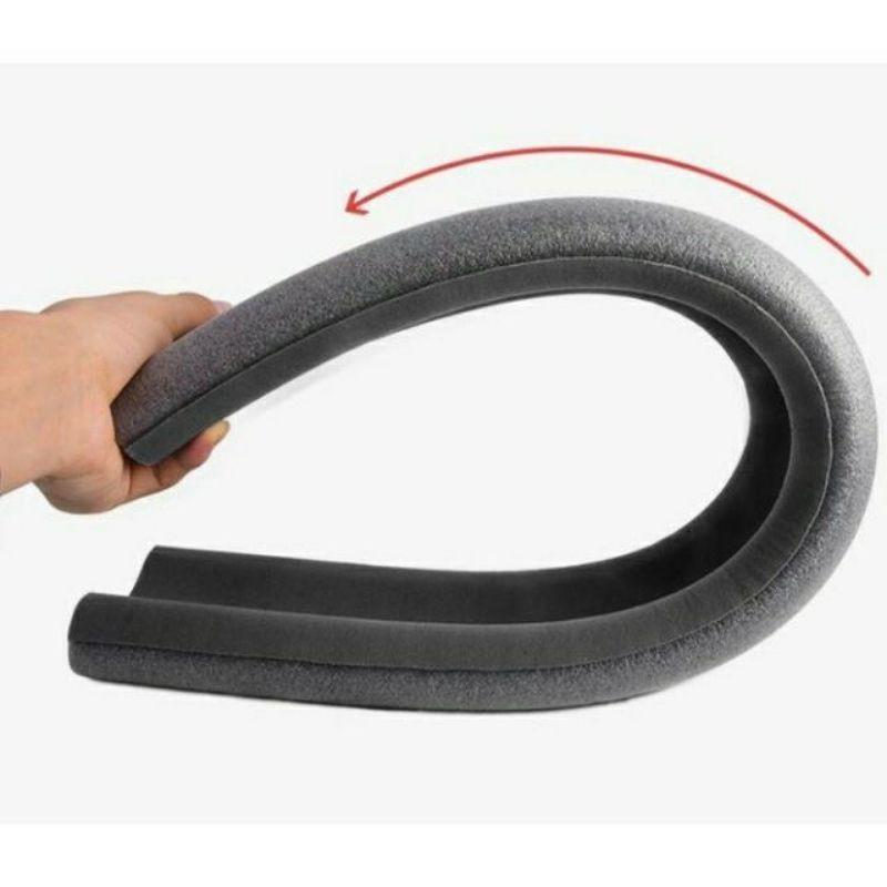 Thanh Mút Xốp Chèn Cửa Cách Âm Chống Ồn - Nẹp Mút Xốp 1m Cách Âm, Ngăn Côn Trùng, Chống Kẹt Tay Chân Bé