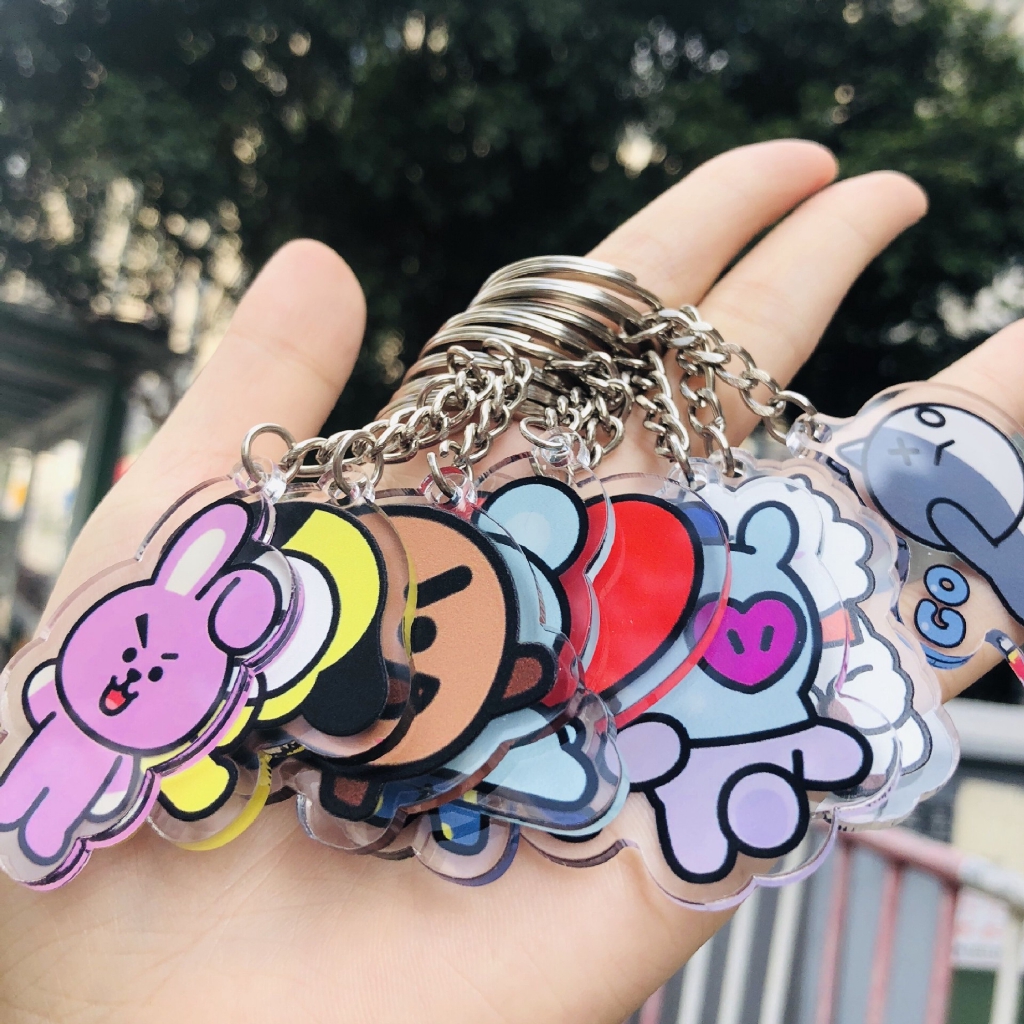 Móc khóa BT21 BTS siêu cute