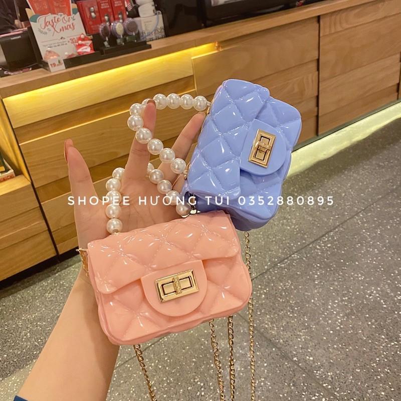 Túi quai Ngọ.cc mini nhiều màu size 13 siêu xinh( không hộp)