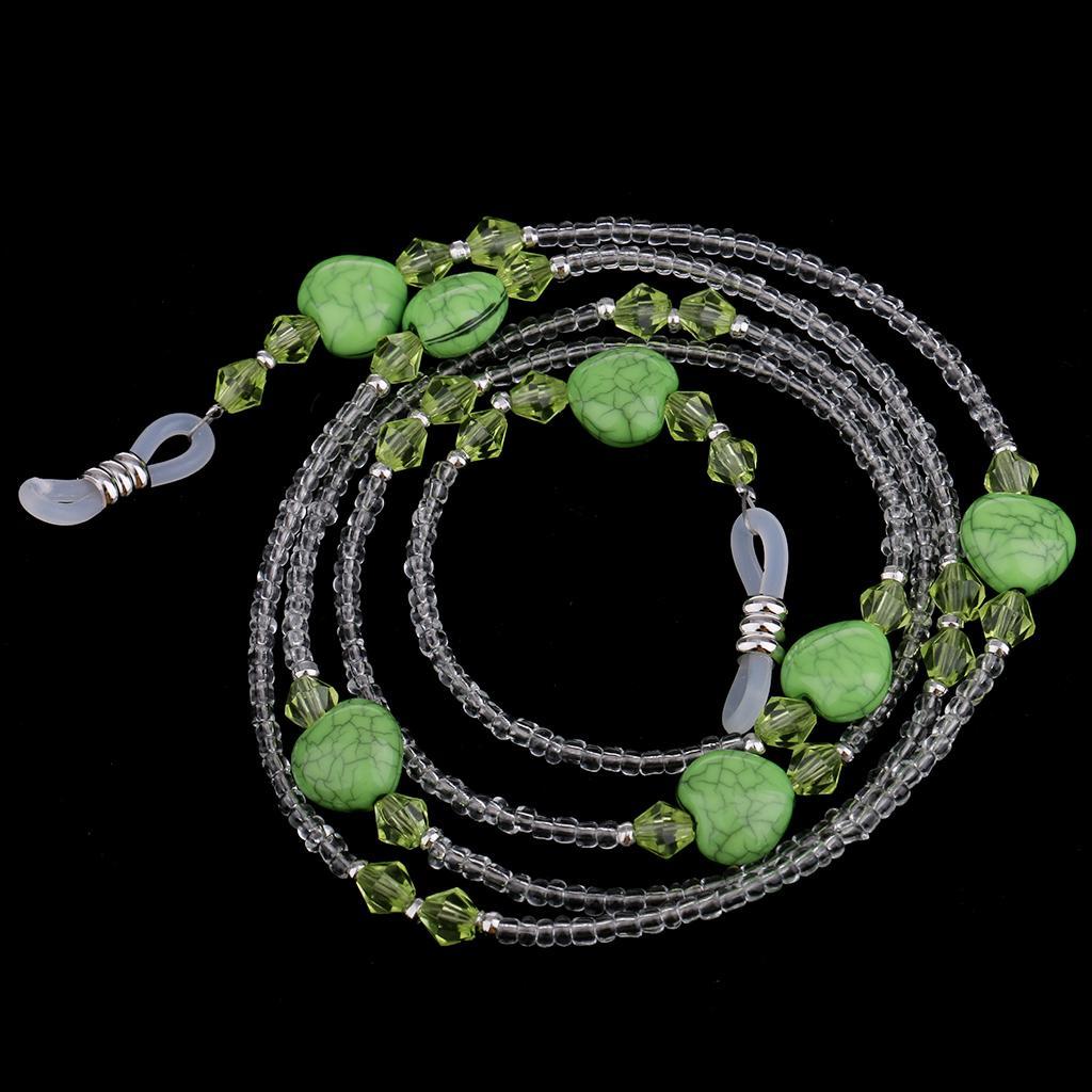 Acrylic Colorful Eyeglass Strap Rack Necklace 8