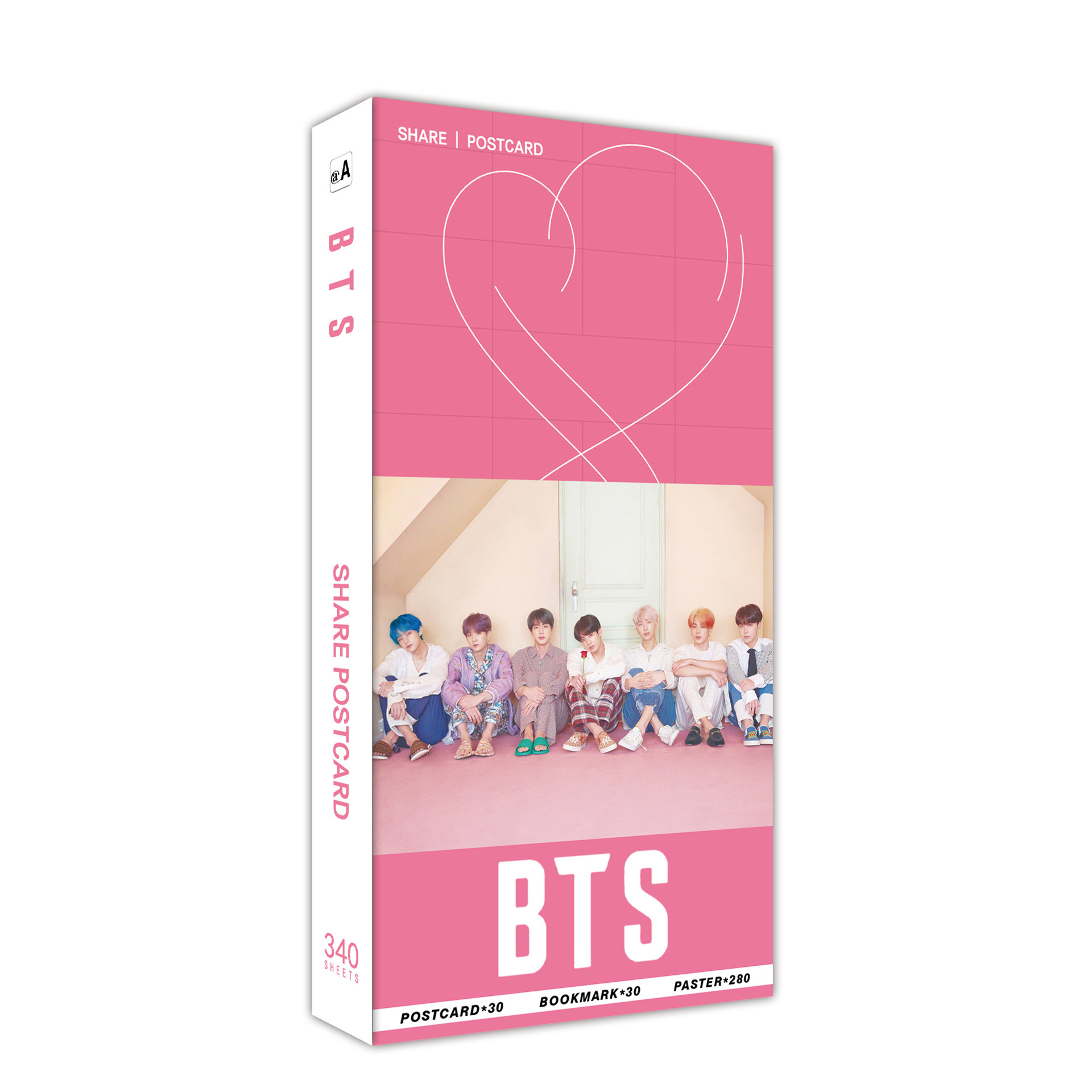 Hộp ảnh Postcard BTS &quot;Map of the Soul: persona&quot; 340 ảnh