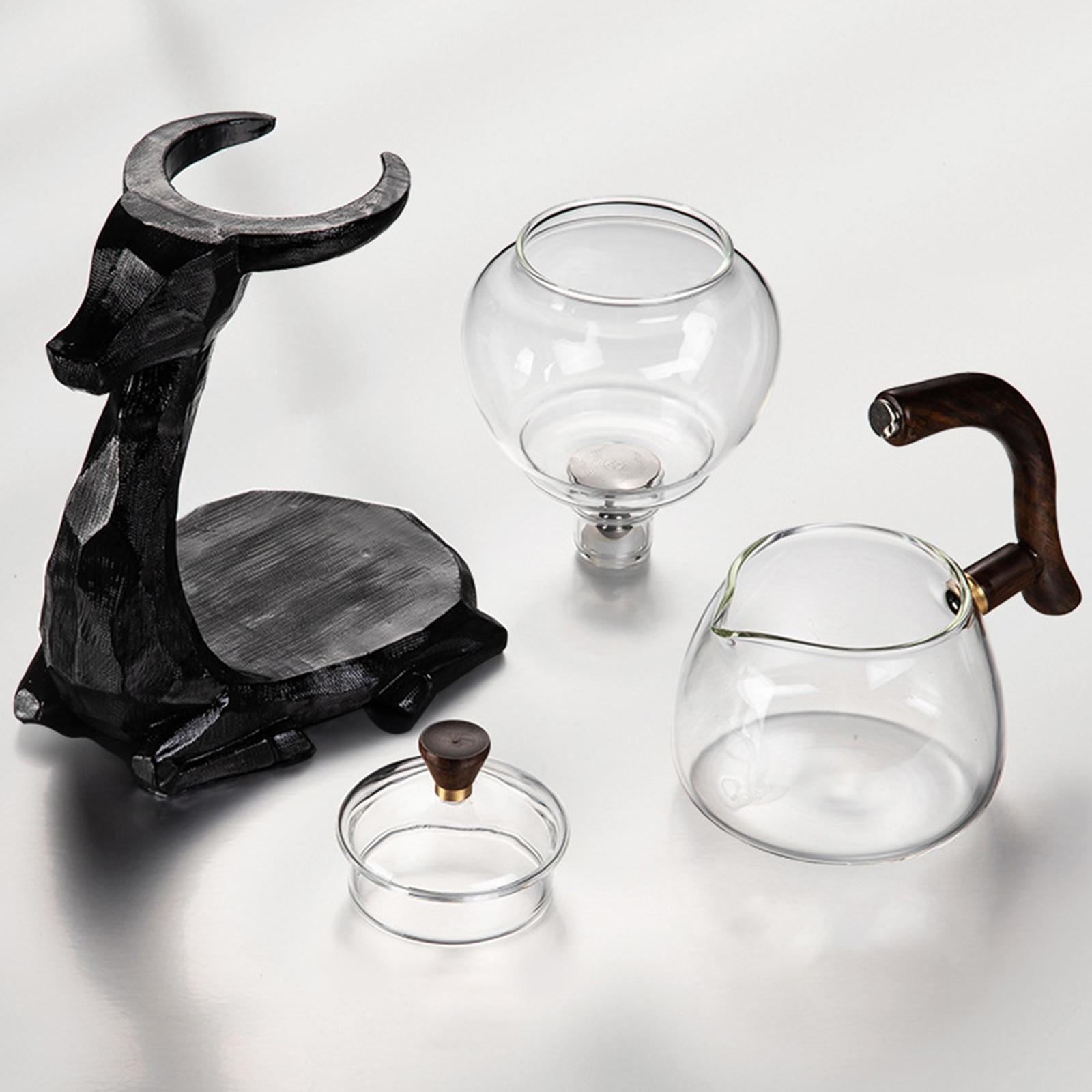 Glass Teapot Infuser Drip Pot Tea Making Infuser Tea Drip Pot for Home