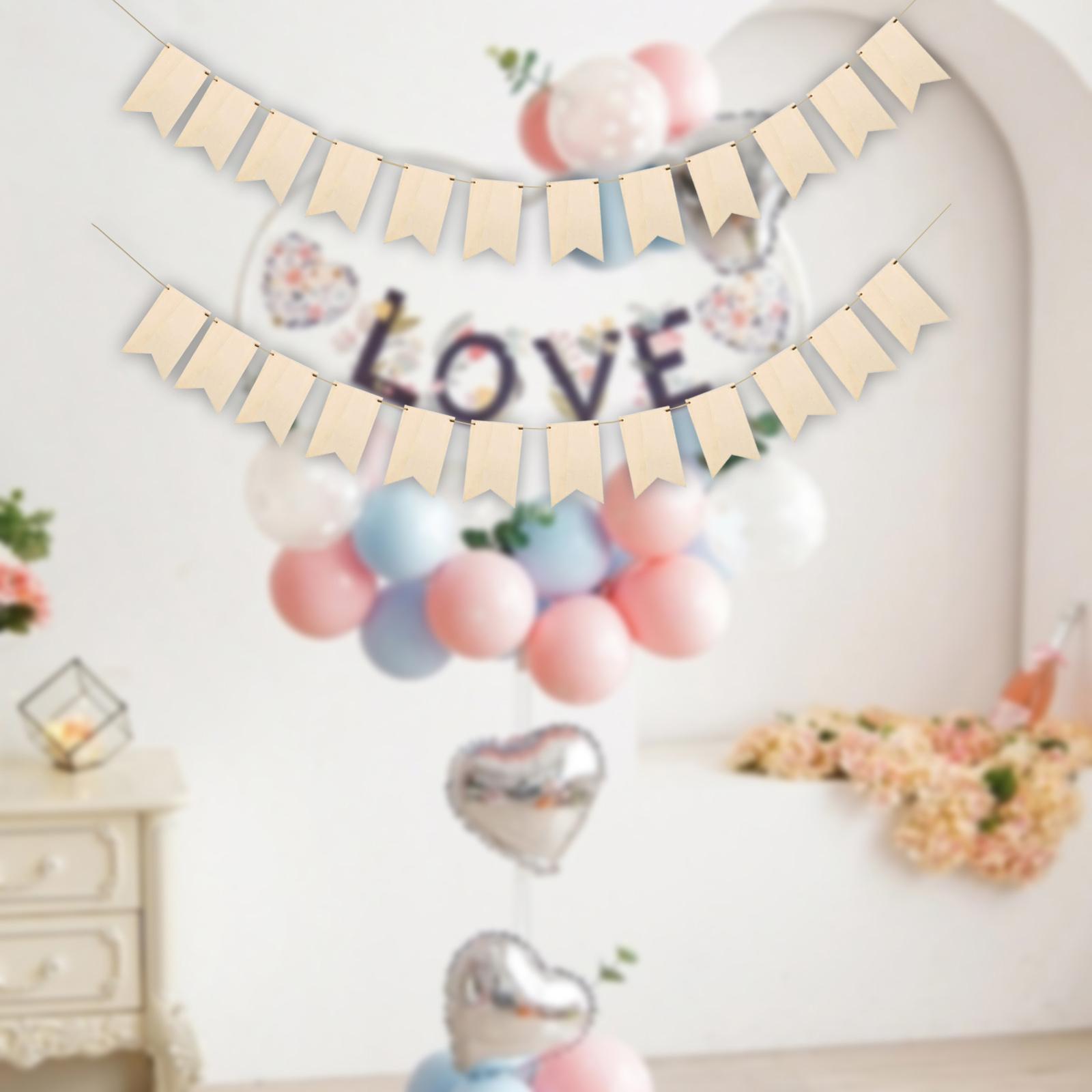 24x Unfinished Blank Wood Signs Wooden Slices with Hole Handmade Ornament Hanging Party Banners Unfinished Wood Plaque for Birthday Crafting