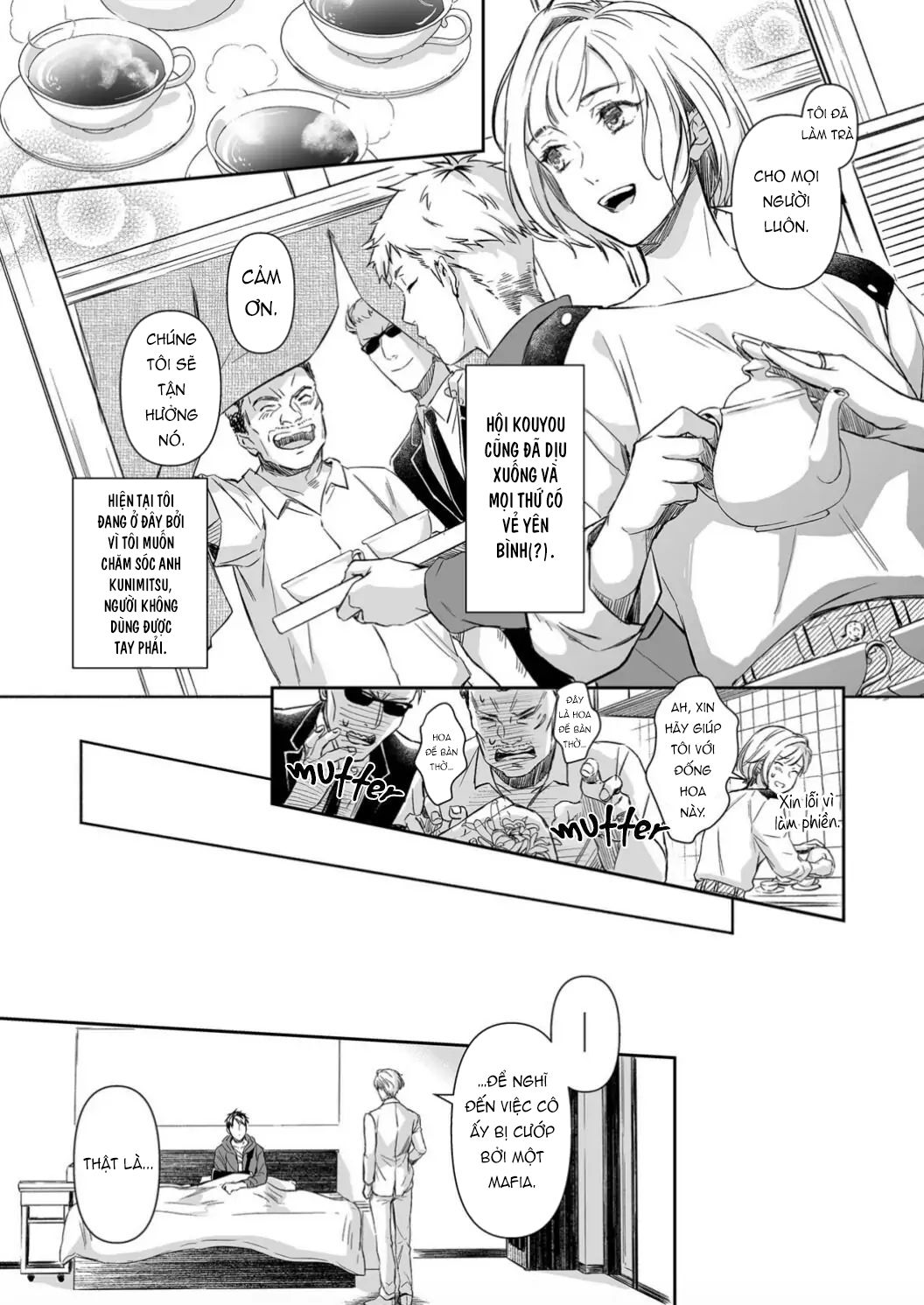 Mafia Và Omega ~ Khao Khát Cháy Bỏng chapter 9.1 - Trang 8