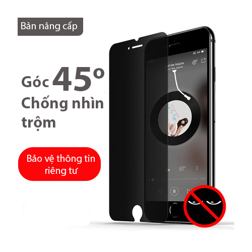 Kính cường lực chống nhìn trộm dành cho Iphone 6/7/8/X/11 6Plus 7Plus 8Plus XS MAX Iphone 11 Pro Max chất lượng