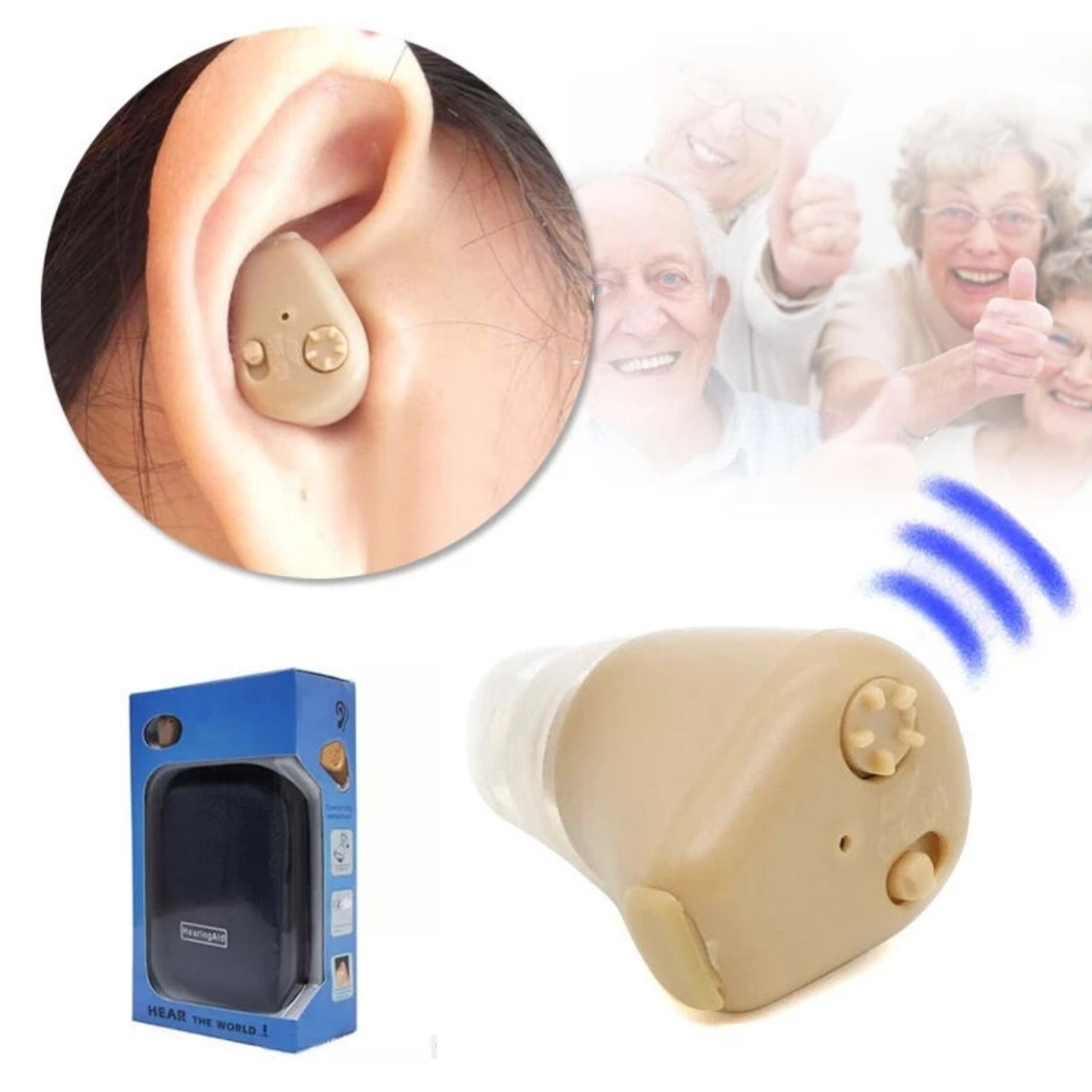 AXON K88 Pin Sạc Không Dây: Máy Trợ Thinh Nhét Tai - Lựa Chọn Tốt cho Sức Khỏe Tai