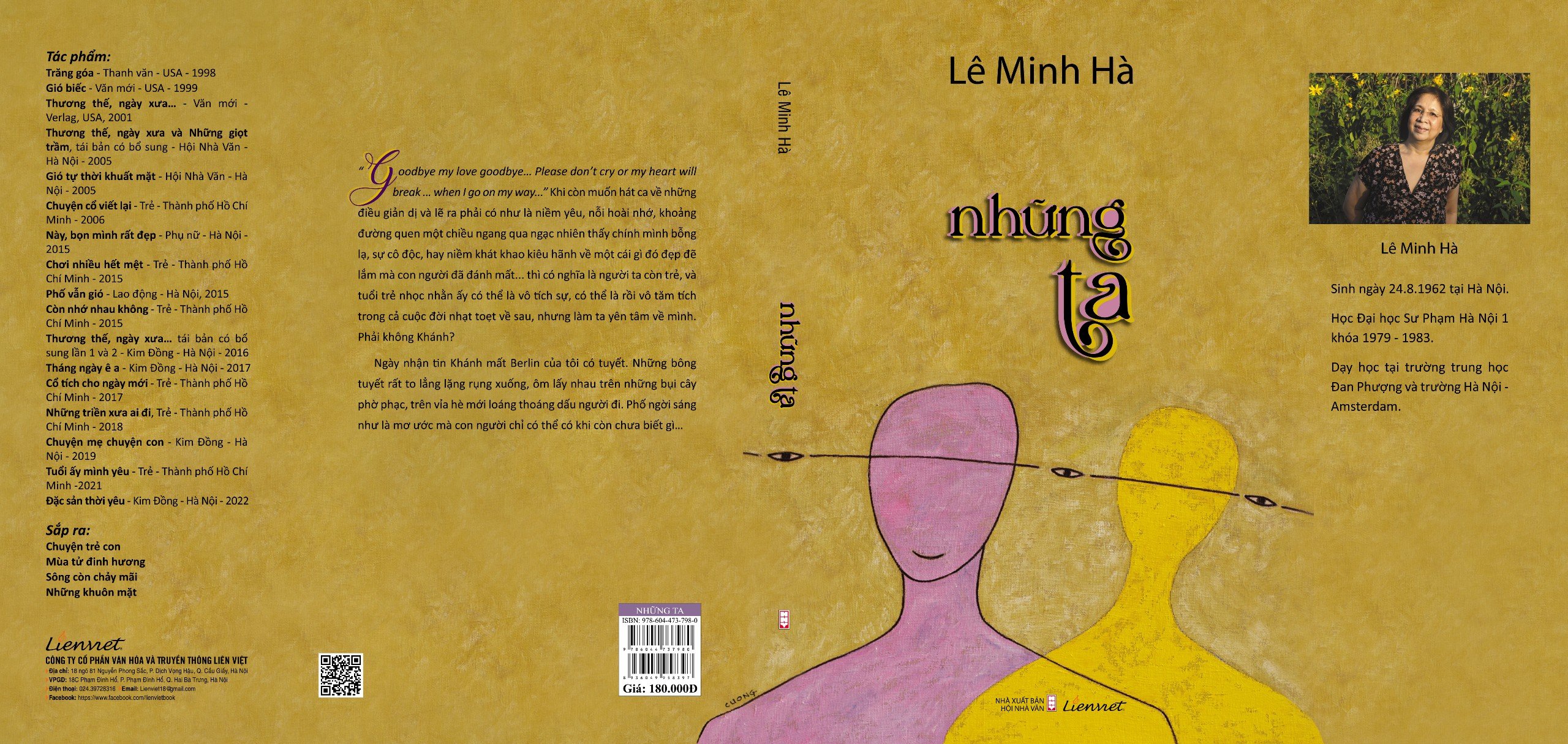 NHỮNG TA – Lê Minh Hà – Liên Việt – NXB Hội nhà văn 