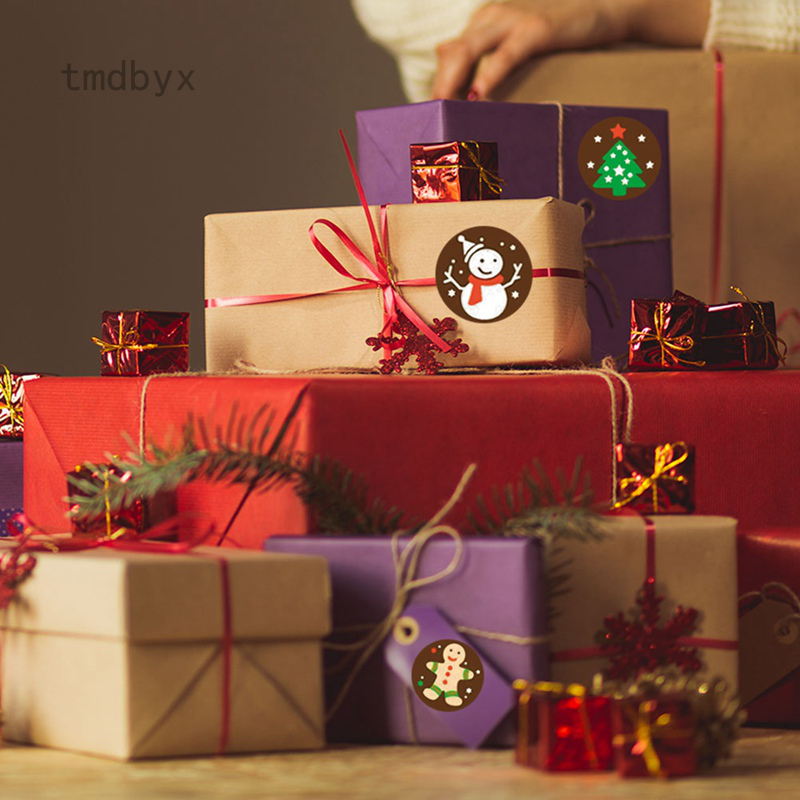 Tmdbyx 500 Sticker Trang Trí Giáng Sinh