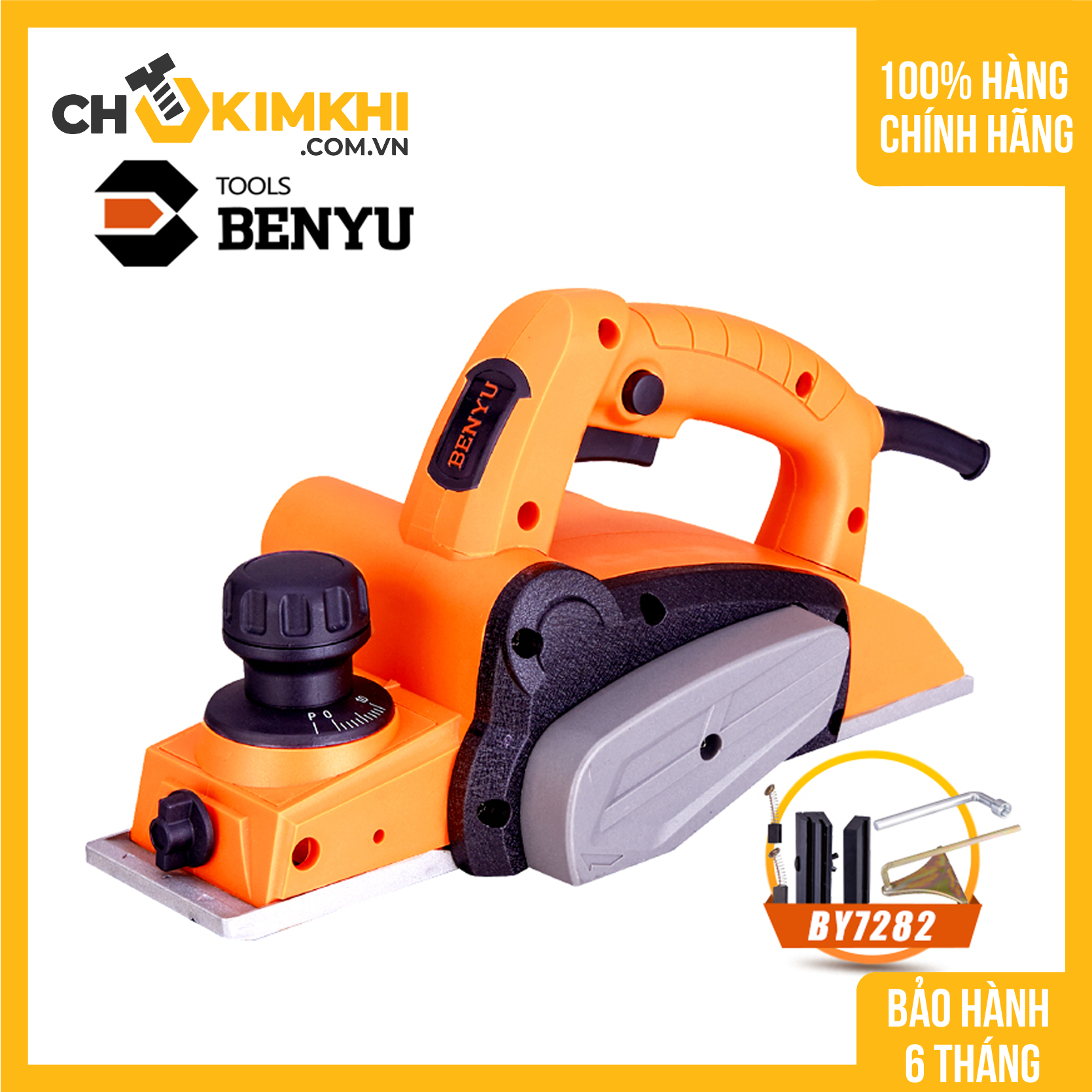 Máy Bào Gỗ 650W Benyu BY7282