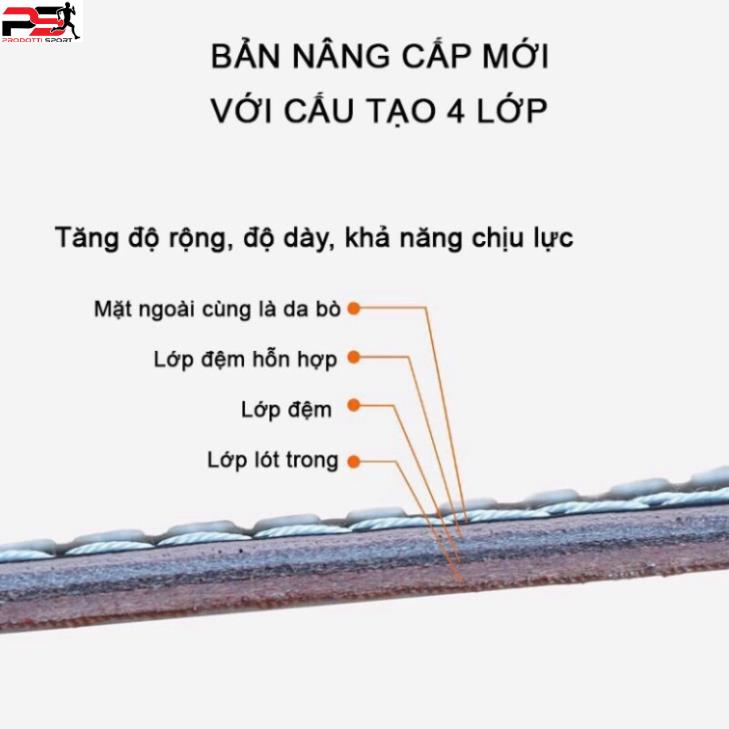 Đai Lưng Tập Gym FED Da Bò 100% Cao Cấp.Bảo Vệ Lưng và Tập Chân Mông