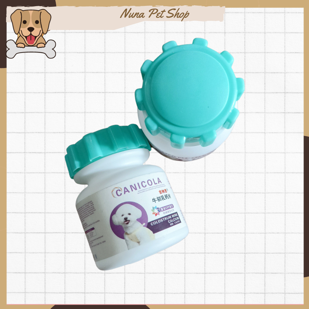 Viên canxi cho chó mèo bổ sung dinh dưỡng vitamin giúp chắc khỏe xương mượt lông