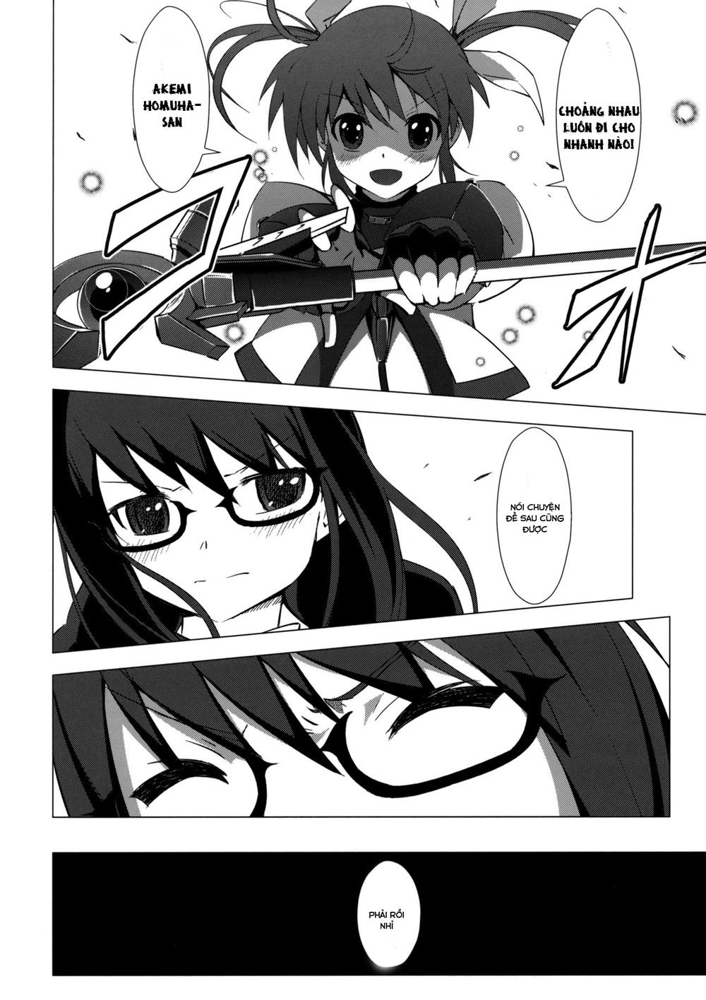 mahou shoujo lyrical nanoha x madoka (crossover) chapter 3 33