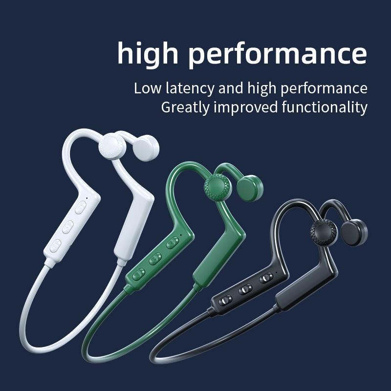 Tai Nghe Không Dây KS19 IPX5 Bluetooth 5.1 Trọng Lượng Nhẹ Chống Thấm Nước Có Micro Chất Lượng Cao