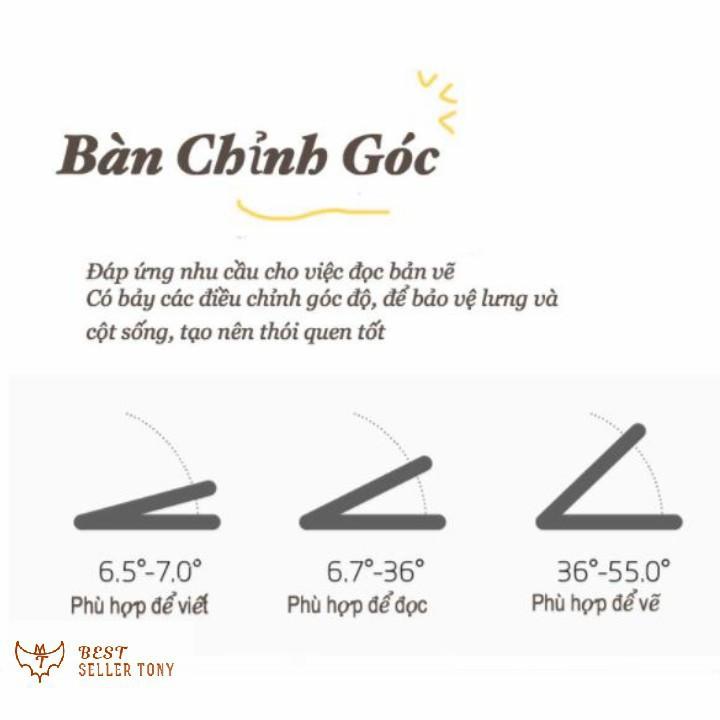 Bàn học cho trẻ em có LED chống cận cao cấp