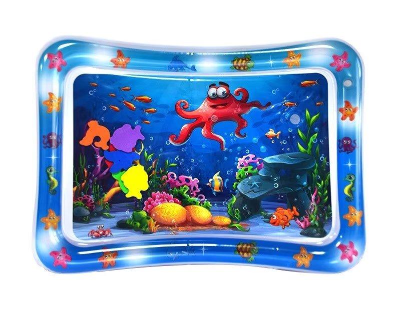 Thảm nước Baby, Đồ chơi trẻ em 3 6 9 tháng, Thảm nước em bé là đồ chơi cảm giác hoàn hảo cho các trung tâm hoạt động phát triển sớm của em bé