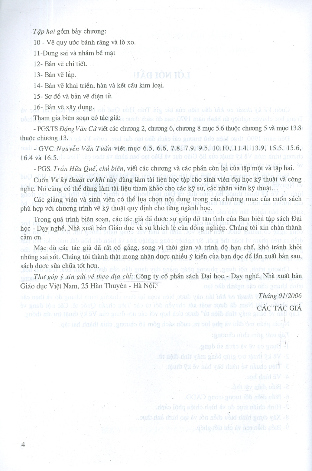 Vẽ kĩ thuật cơ khí tập 2