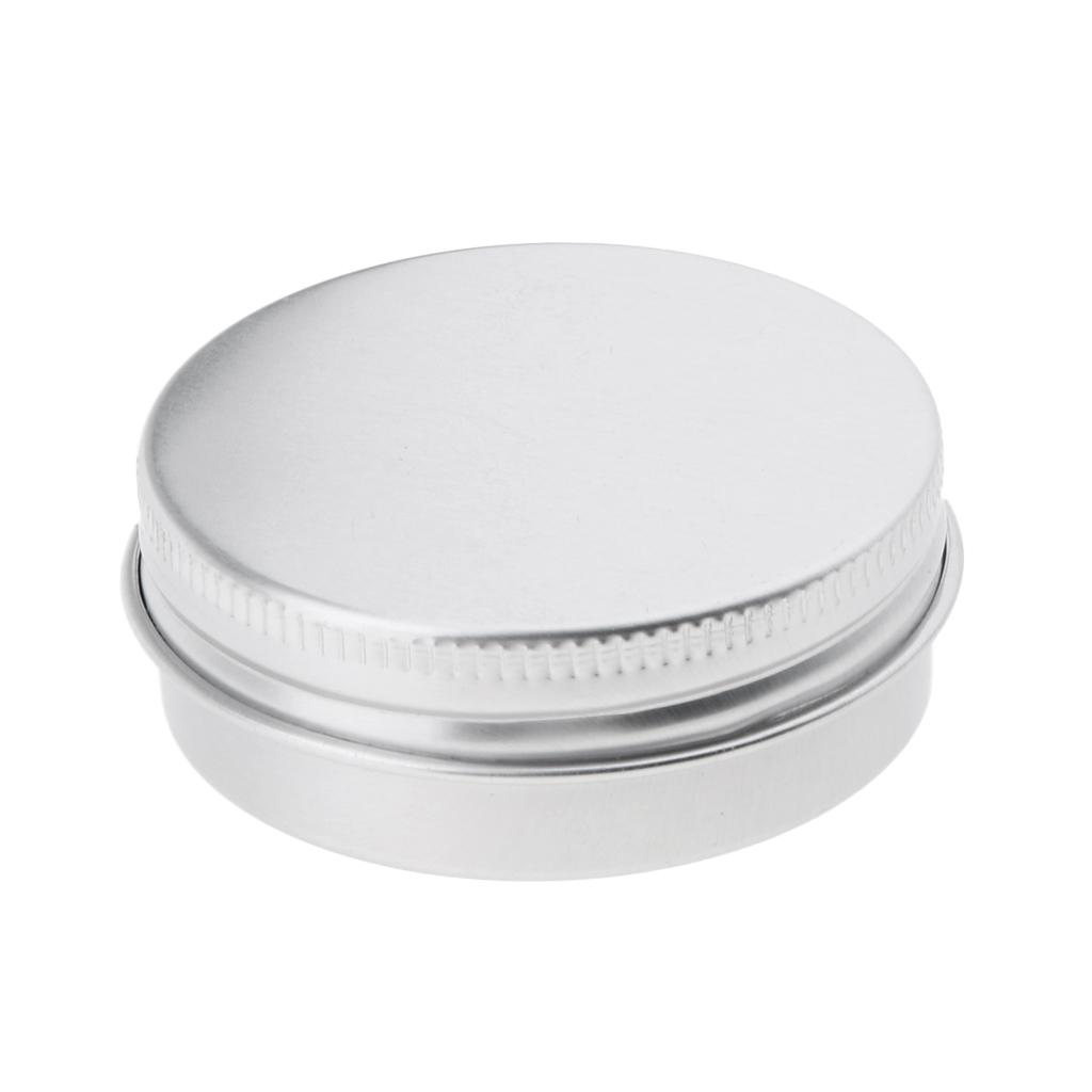 20/Kit Cosmetic Empty Jar Pot Cream Lip Balm Cream Box Container Tin Case