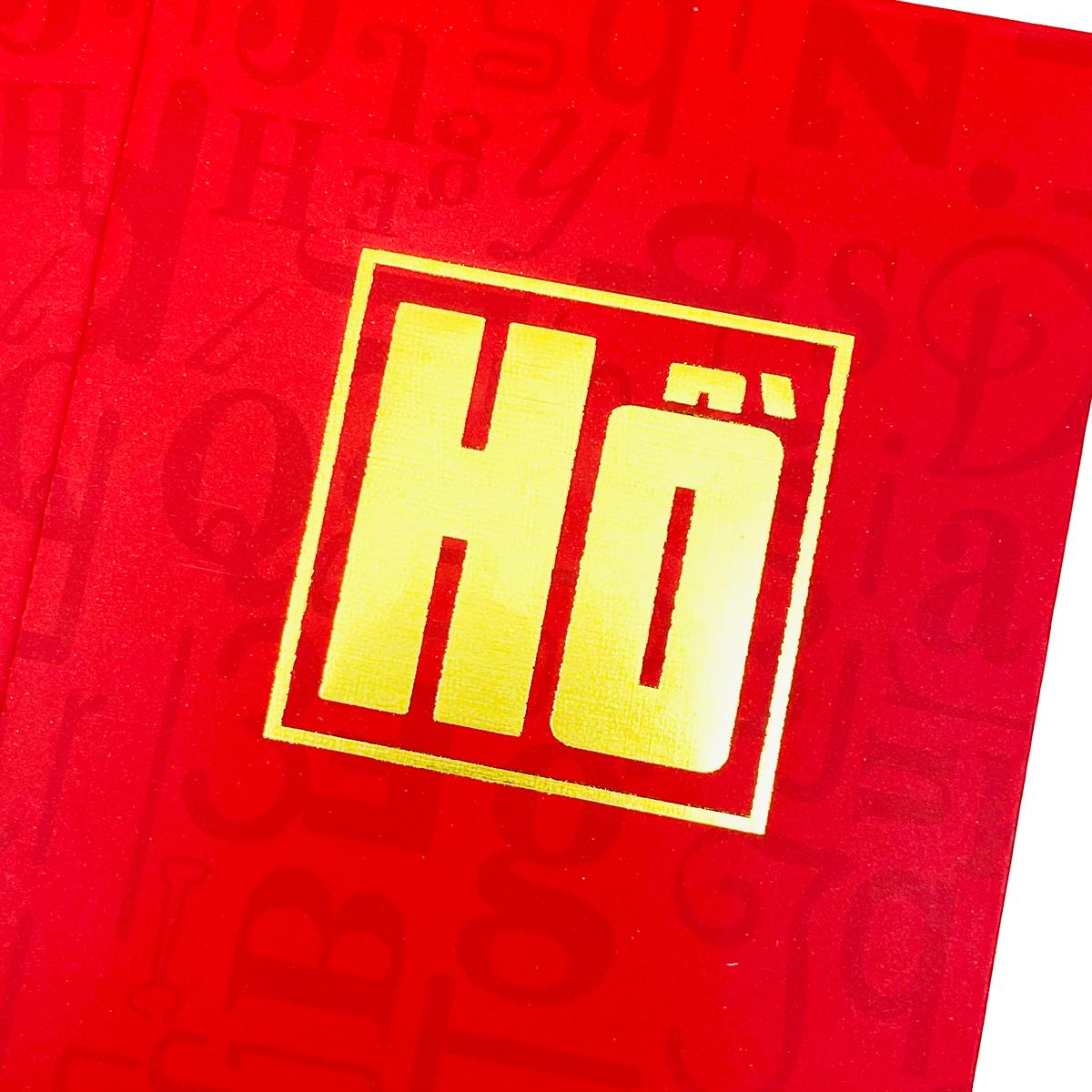 Bộ 5 Bao Lì Xì Tết Bính Ngọ 2026 - Futurebook L389 - Họ Hồ