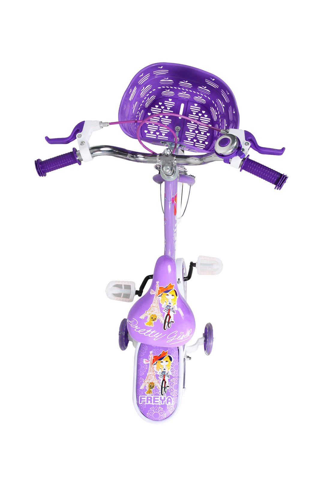 Xe đạp trẻ em cao cấp, xe đạp cho bé gái Baby Freya, xe đạp cho bé từ 3-9 tuổi