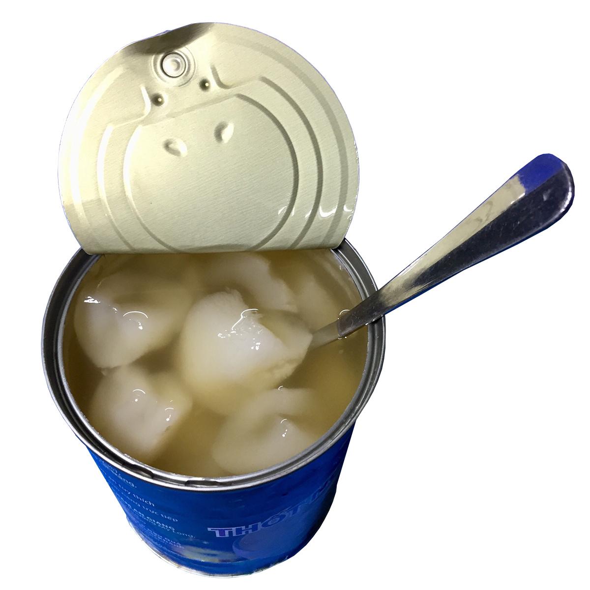 Combo 6 hộp Thốt nốt đóng hộp - Trái Thốt nốt tươi đóng lon - Nước trái cây giải khát - Thương hiệu Antesco