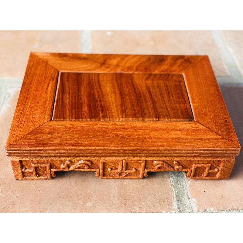 Bàn trà, bàn osin gỗ hương kích thước 35x50cm