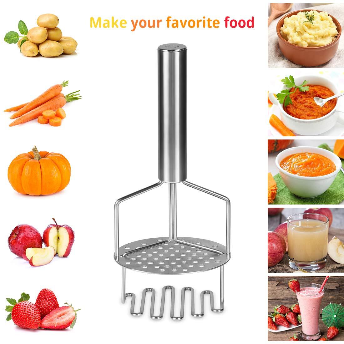 Thép không gỉ dập Khoai khoai tây, tem khoai tây cho máy rửa chén, khoai tây xay nhuyễn, khoai tây ép rau củ cho cháo khoai tây, trái cây và rau quả
