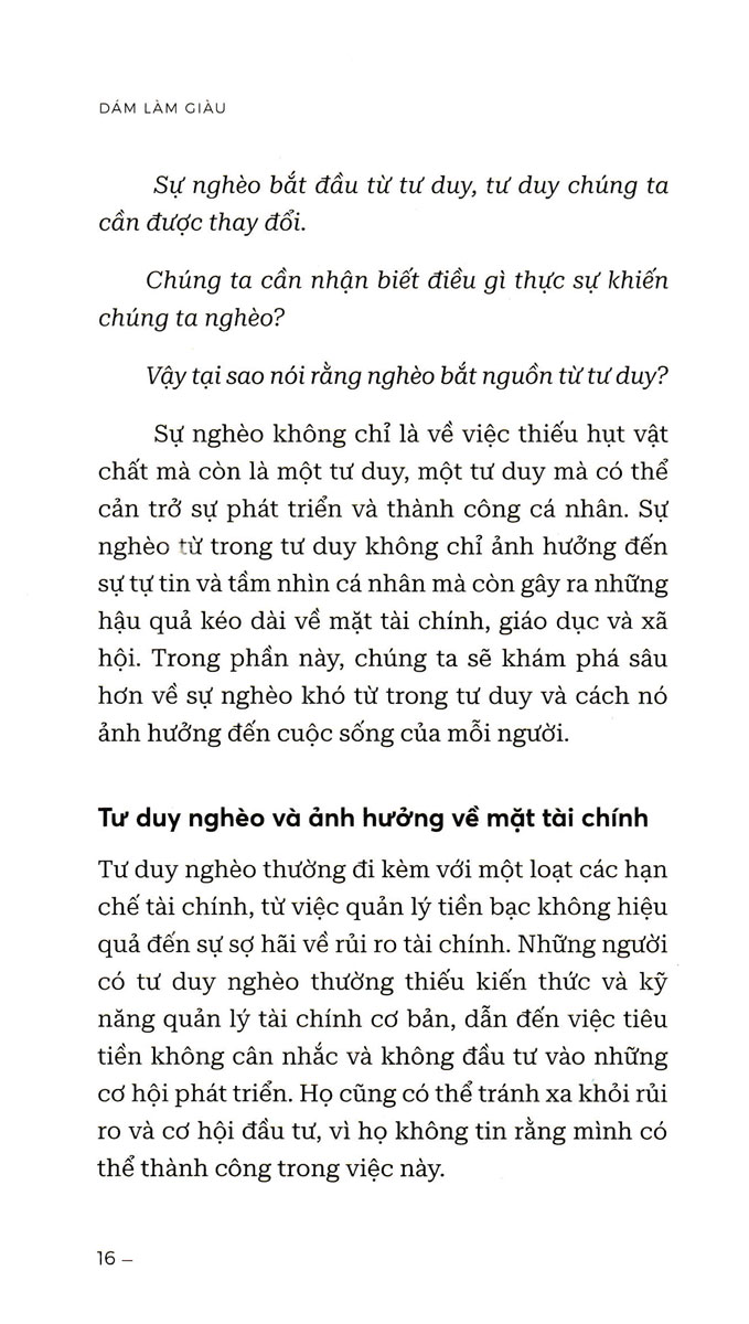 Dám Làm Giàu (Sbooks)