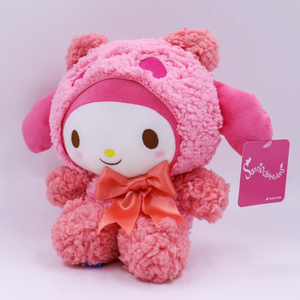 SANRIO Búp Bê Nhồi Bông Mềm Mại Hình Kuromi Đáng Yêu