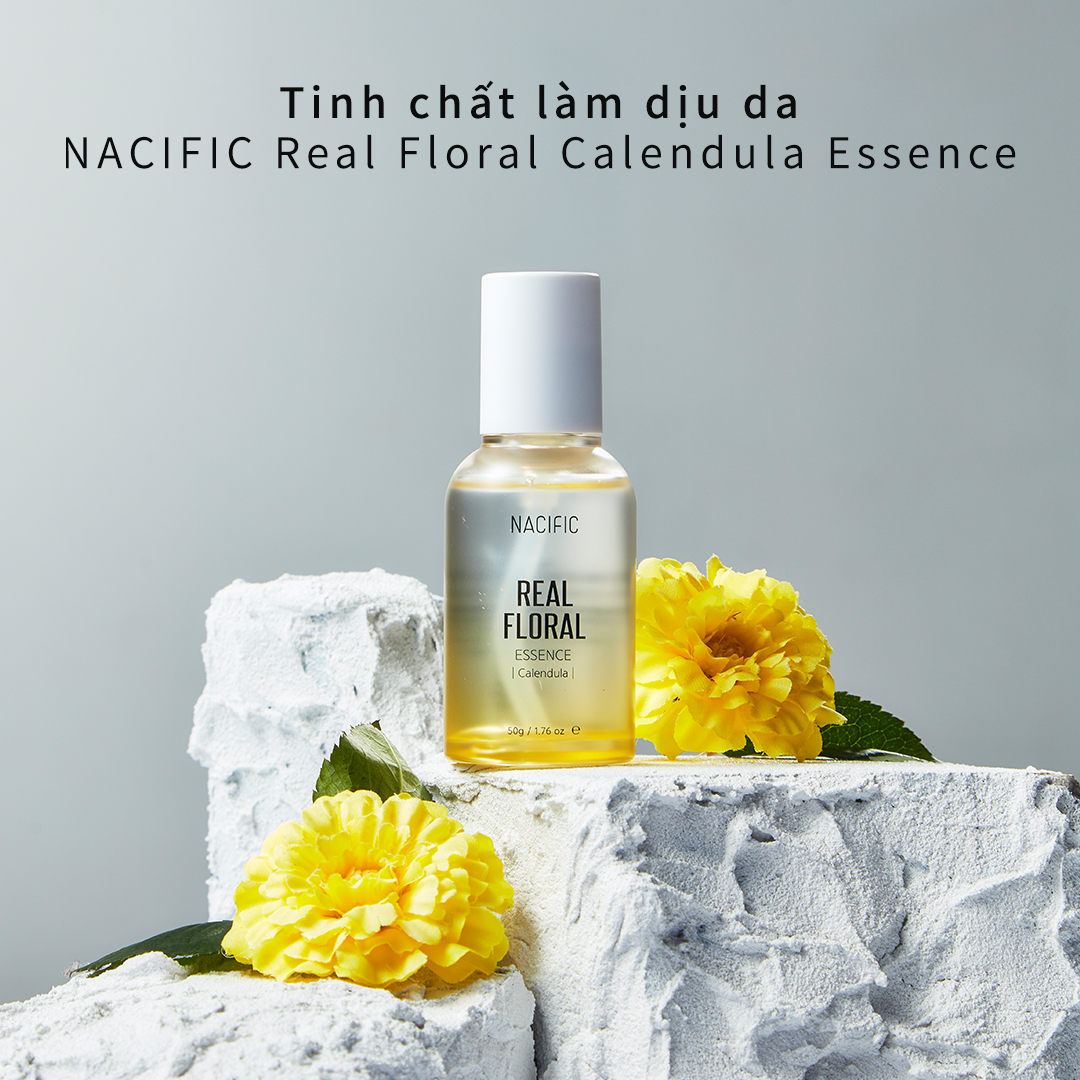 Tinh chất làm dịu da NACIFIC Real Floral Calendula Essence 50ml