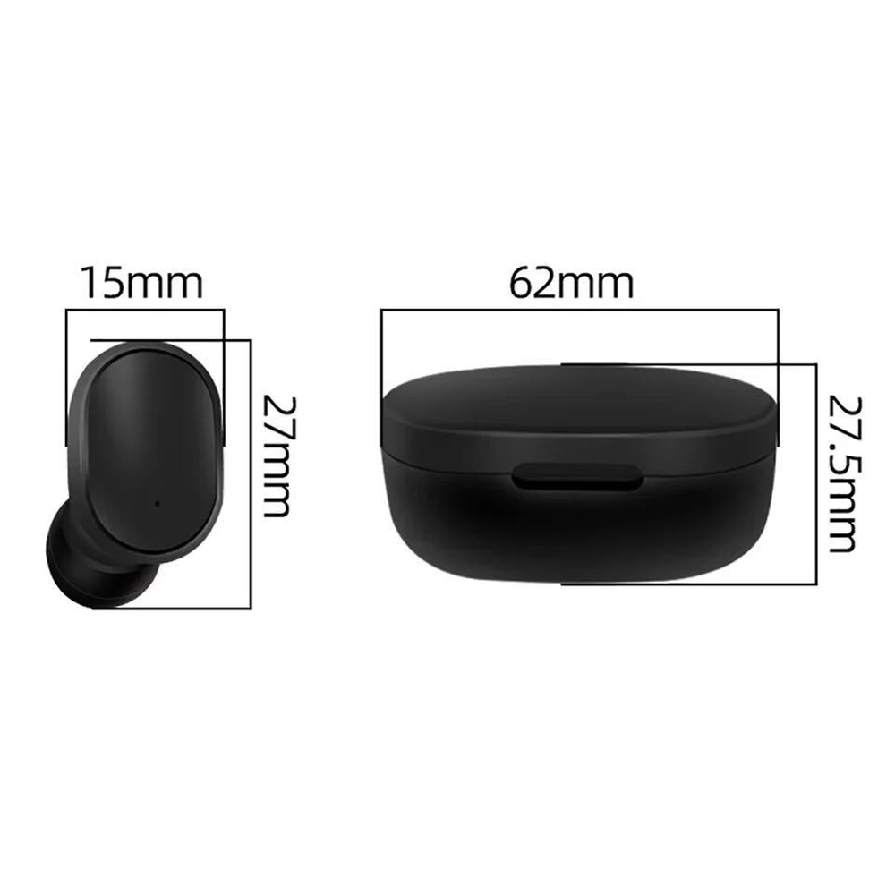 Tai Nghe Nhét Tai Không Dây Bluetooth 5.0 TWS Với Mic Âm Thanh Nổi Twins Kèm Hộp Sạc