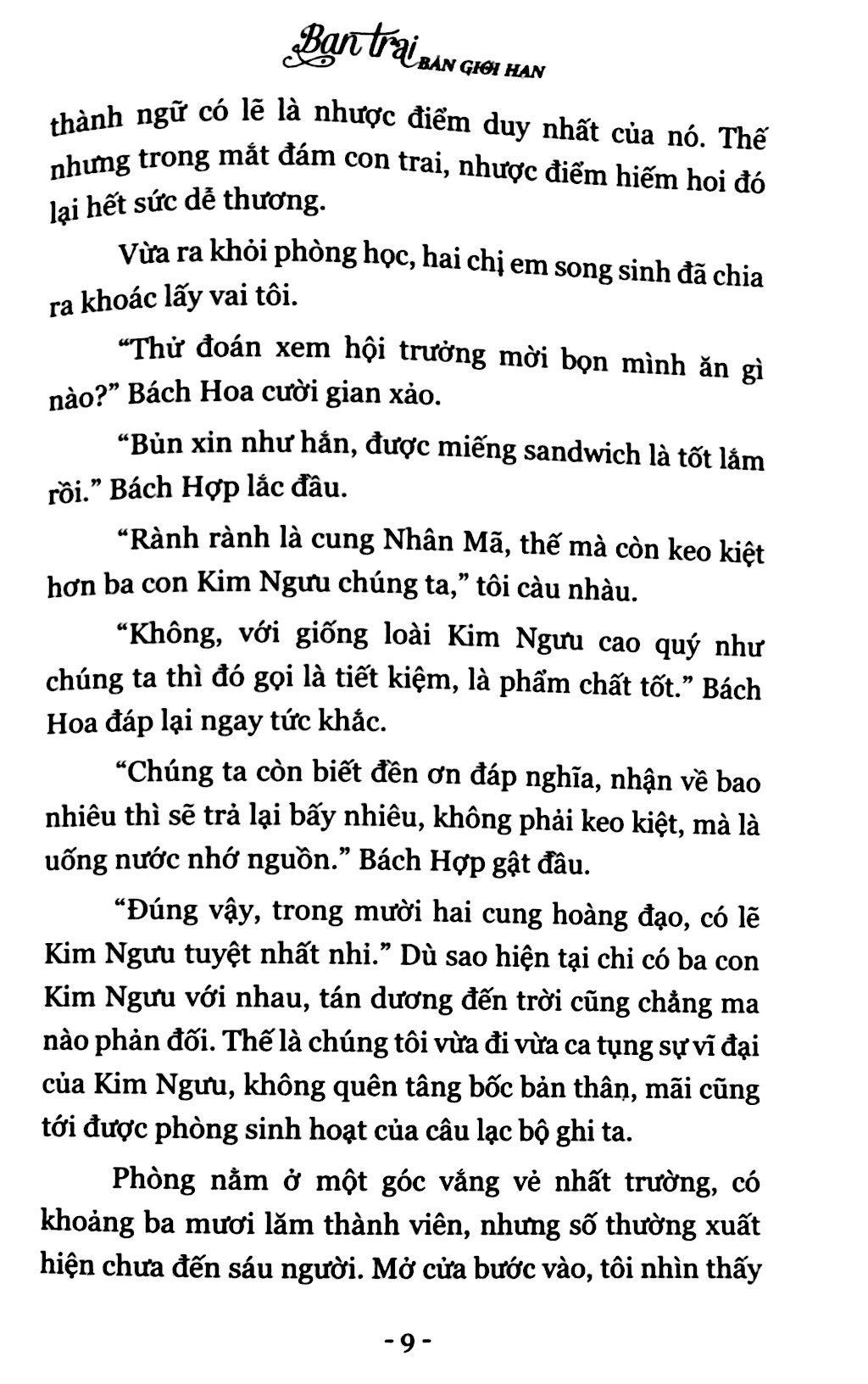 Sách Bạn Trai Bản Giới Hạn