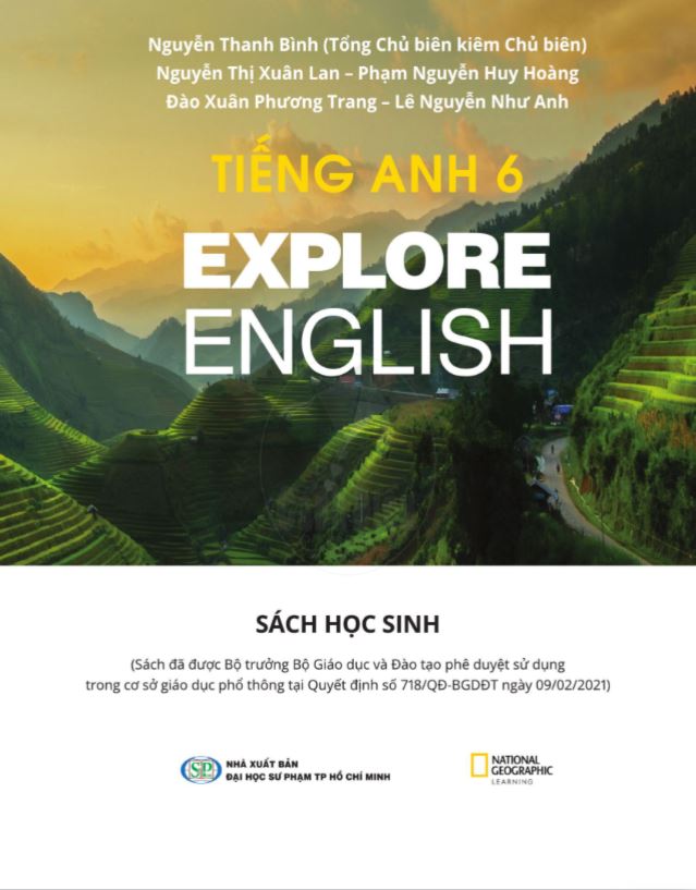 Bài Học Tiếng Anh Lớp 6 - Explore Our World