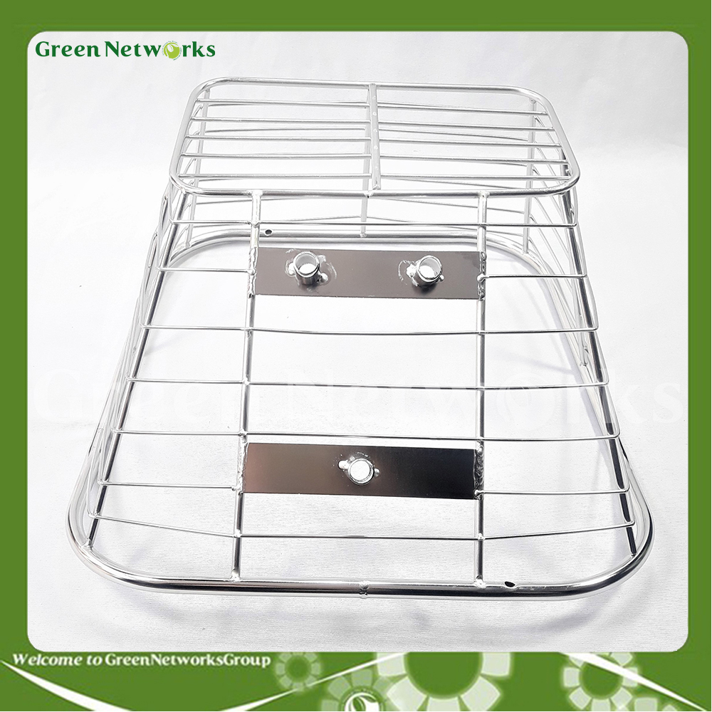 Rổ trước Inox gắn xe Wave nhỏ Wave thái Green Networks Group