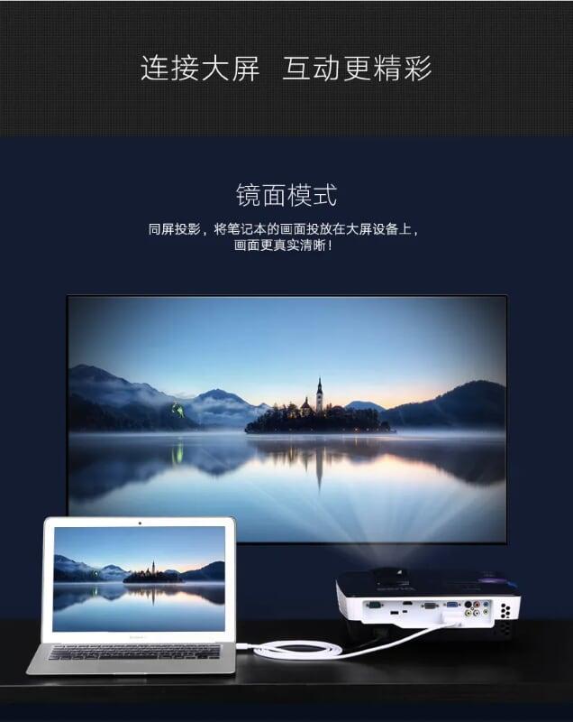 Ugreen UG10410MD103TK 1.5M Màu Trắng Cáp chuyển đổi Mini DP sang VGA hỗ trợ phân giải 1080P - HÀNG CHÍNH HÃNG