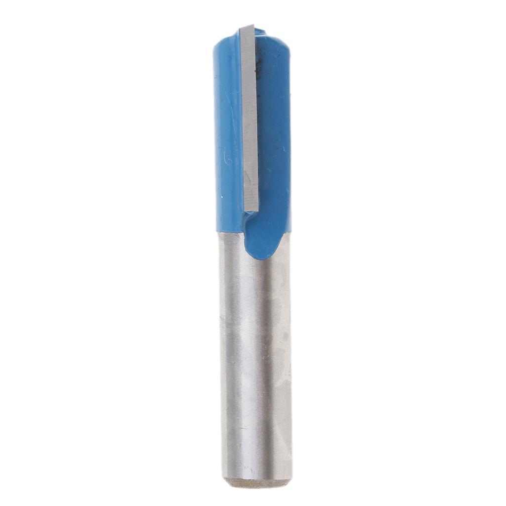 2X Straight Rod 8mm Shank Flush Trim Router Bit 10mm Diameter #2
