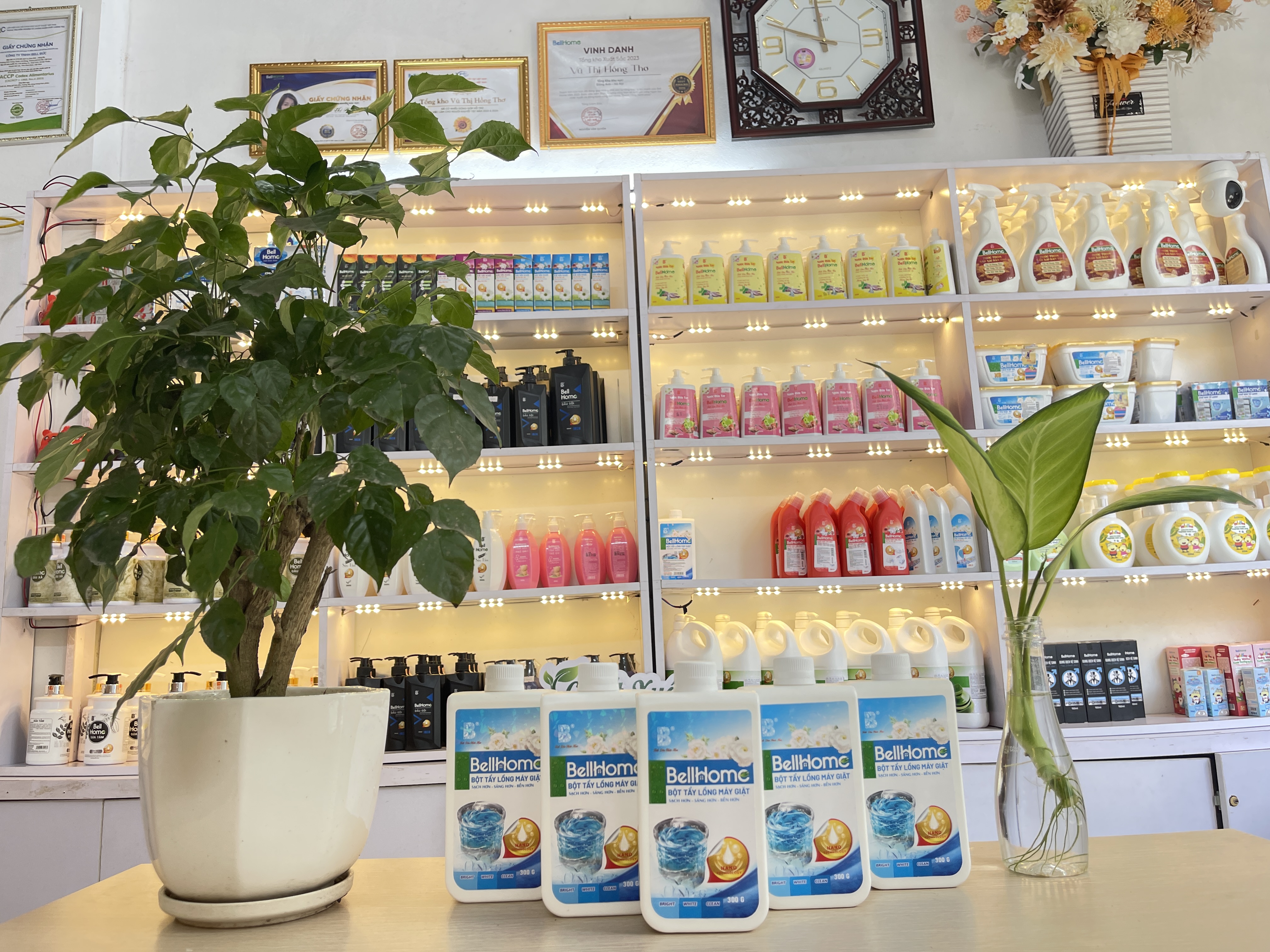 Tẩy Lồng Máy Giặt Công Nghệ Sinh Học Bell Home