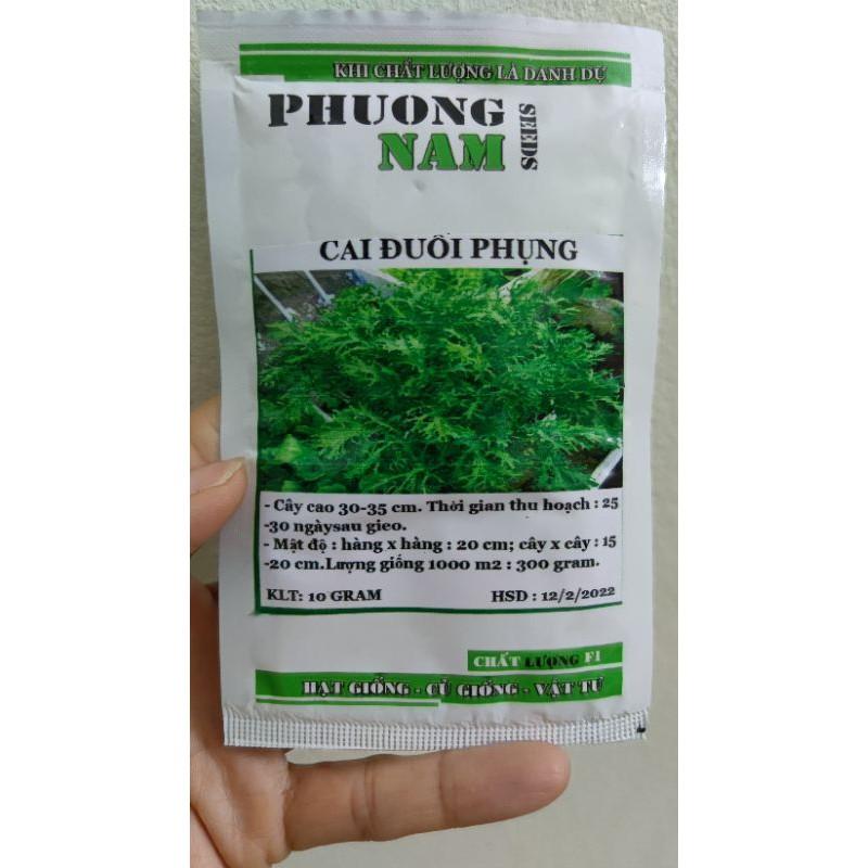 Hạt giống cải đuôi phụng 10gr