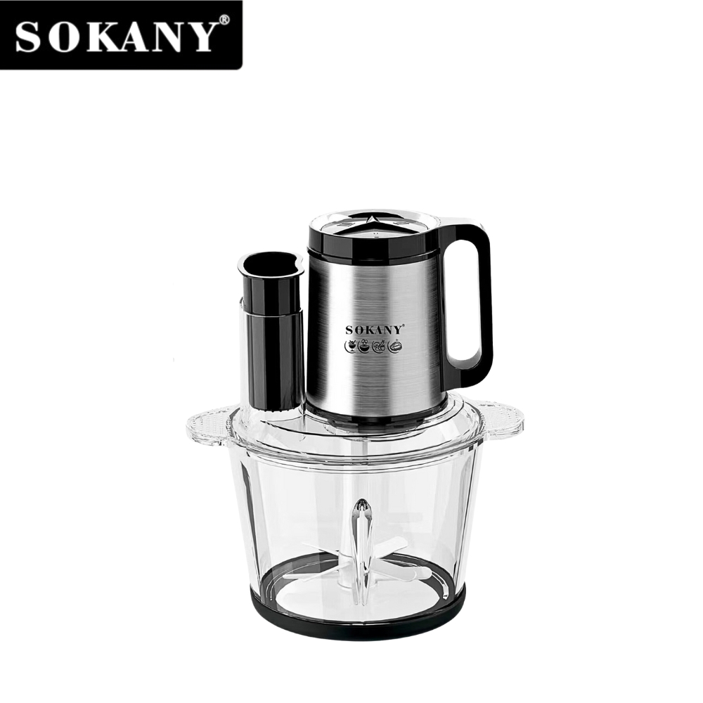 Máy xay đa năng 5in1 SOKANY SK-06011 dung tích 3.5L tích hợp xay, ép, cắt, thái vô cùng tiện lợi - HÀNG CHÍNH HÃNG