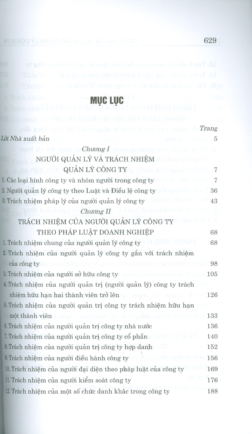 Trách Nhiệm Của Người Quản Lý Công Ty (Các Nghĩa Vụ Và Yêu Cầu Pháp Lý)