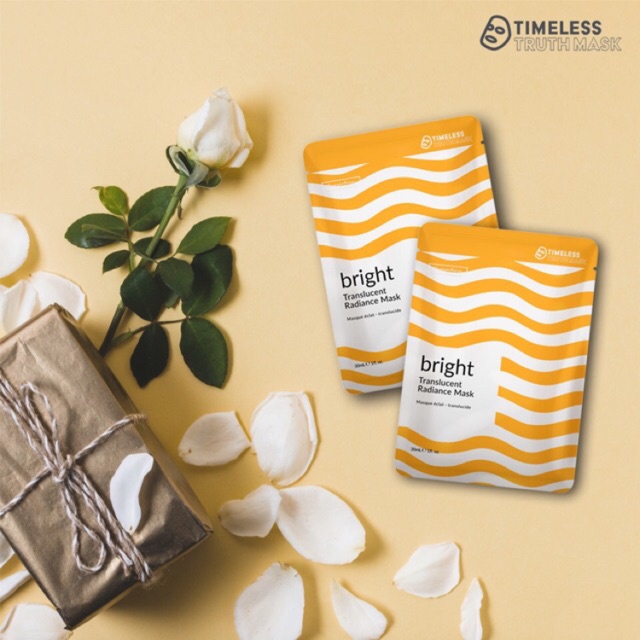 Mặt nạ sợi tơ siêu nhẹ làm trắng da, bổ sung collagen Timeless Truth Mask Superfine Bright