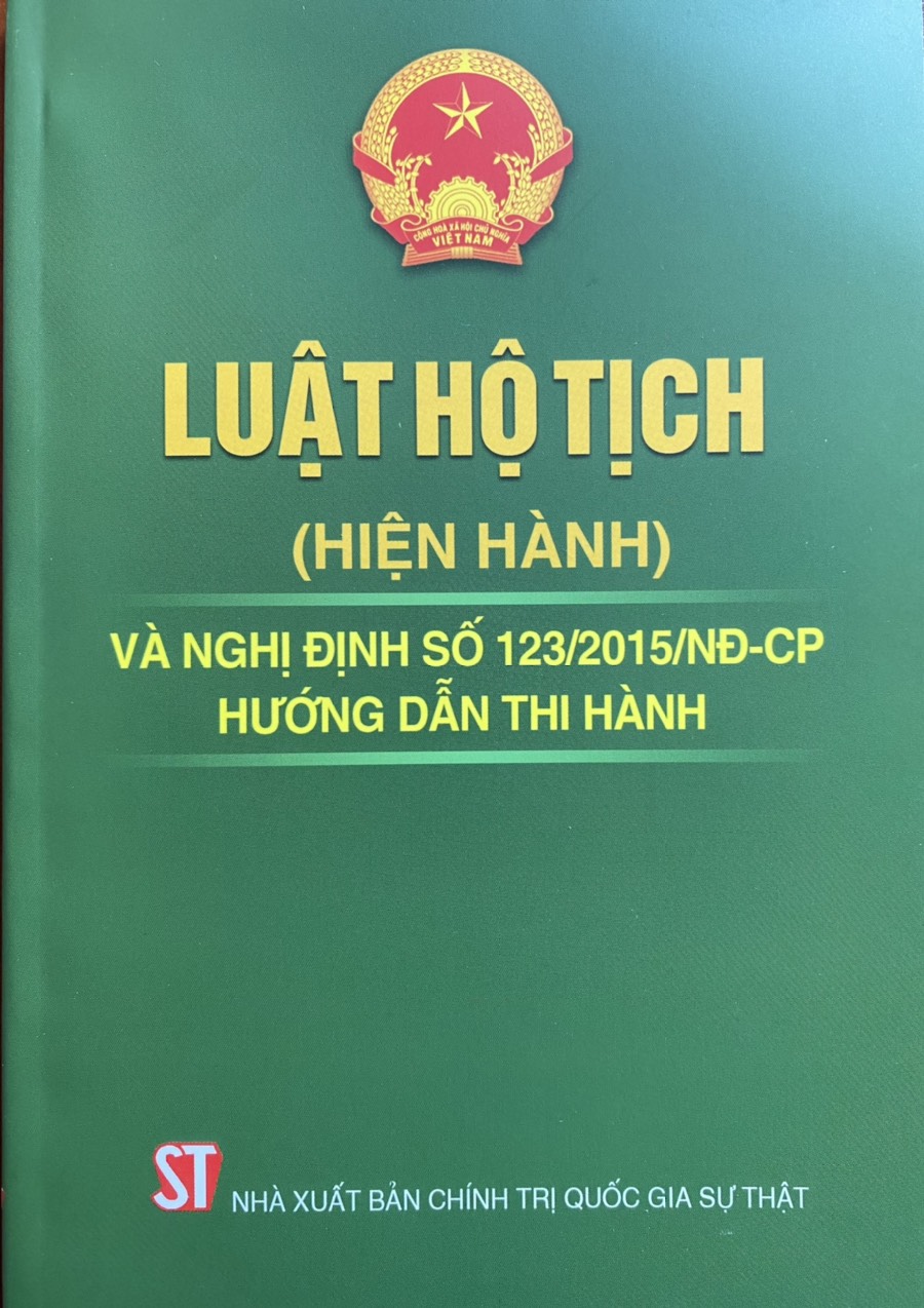 Luật Hộ Tịch  ( Hiện Hành )