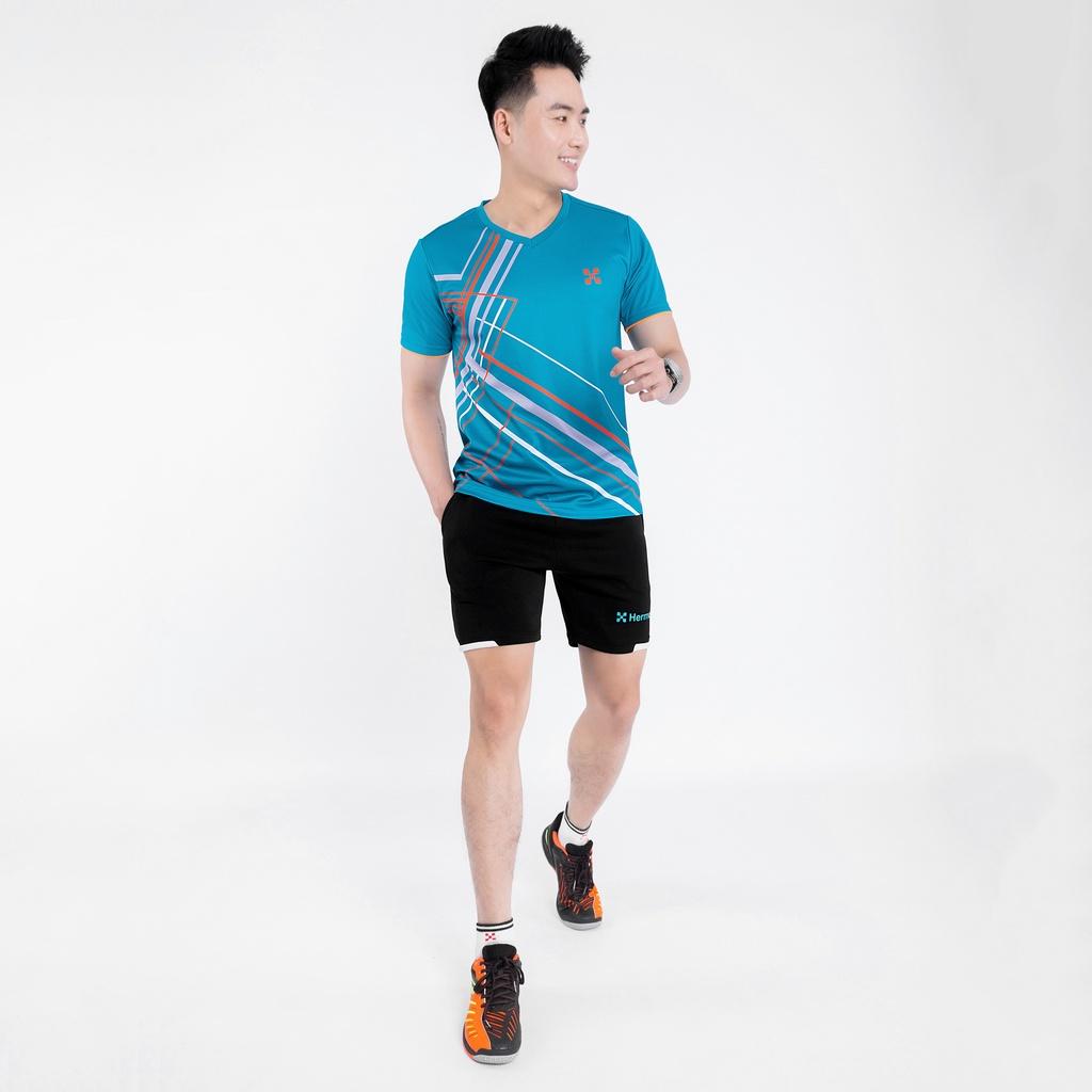 Bộ Đồ Thể Thao Nam HERMOD Tennis, Cầu Lông, Bóng Chuyền, Vải Co Dãn, Thoáng Mát, Thấm Hút B03XN