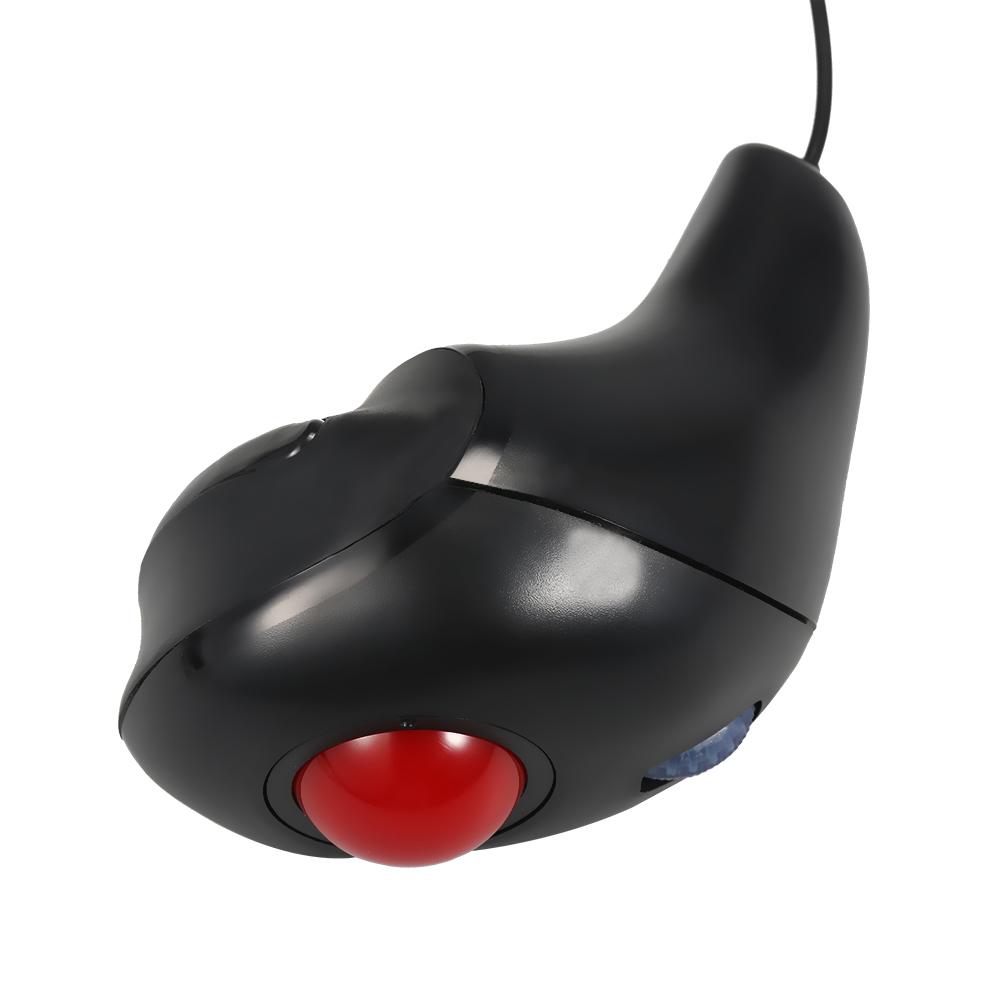 Có Dây Trackball Chuột Quang Cầm Tay Chuột Cho Win7/ 8/ ME/ XP/ NT Máy Tính 4 Có Thể Điều Chỉnh mức DPI Cắm N Chơi Đen Chuột