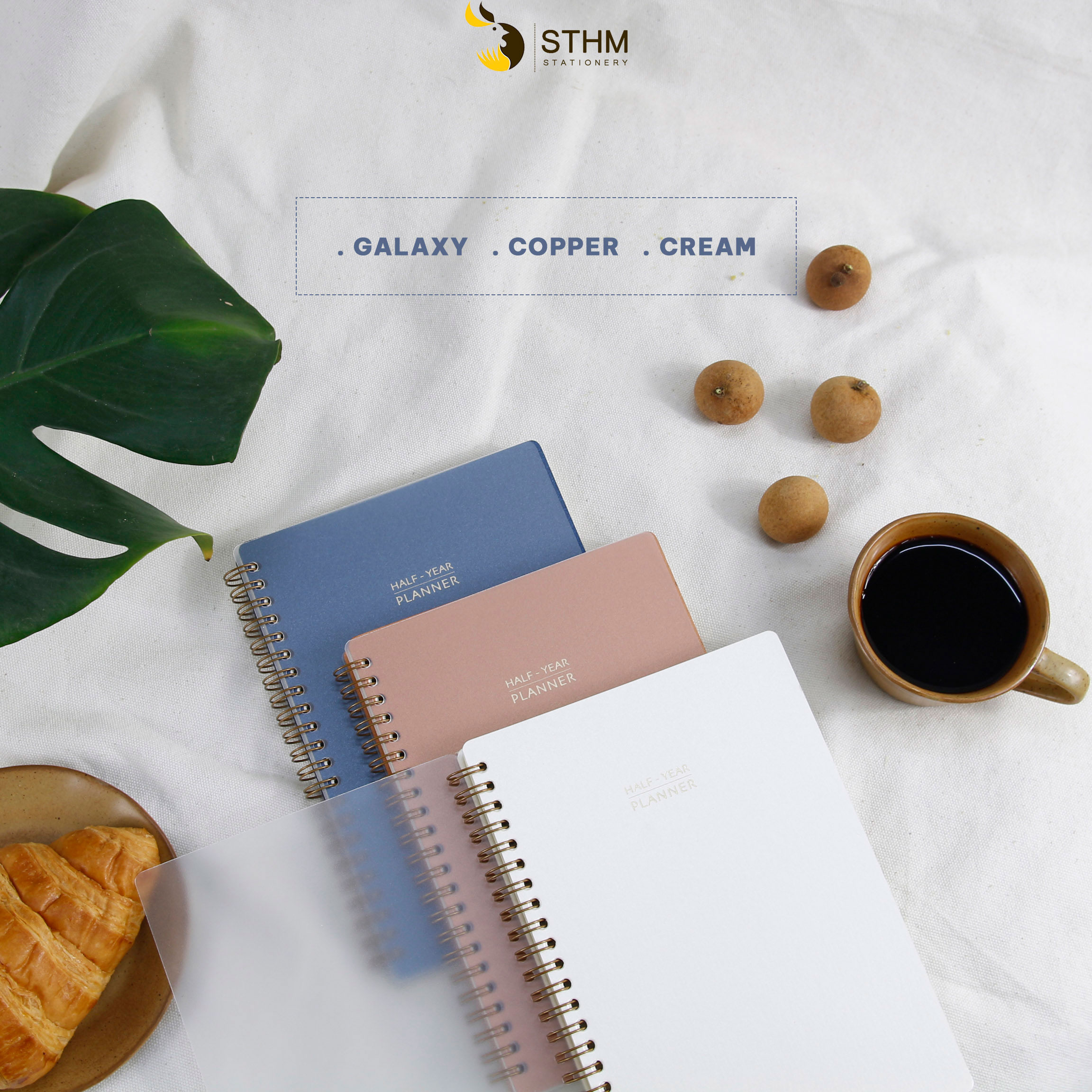 Half - year planner - Sổ tay lập kế hoạch 6 tháng - [STHM stationery