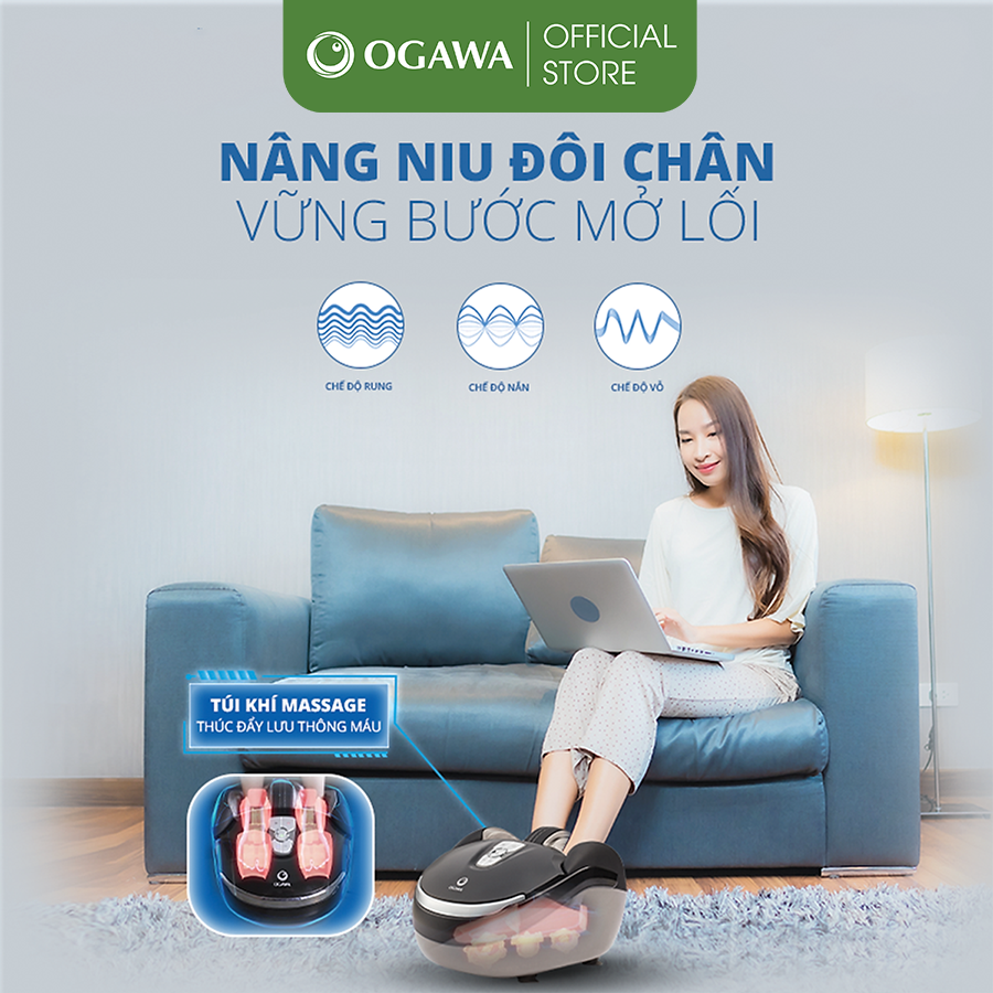 Máy massage chân OGAWA Zen Foottee