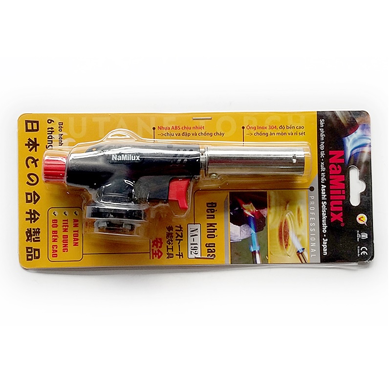 Đèn Khò Gas Namilux NA-192 - Hàng Chính Hãng