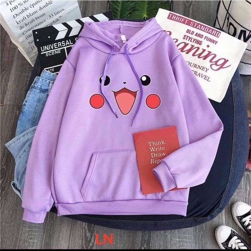 Áo hoodie thú má đỏ DA6
