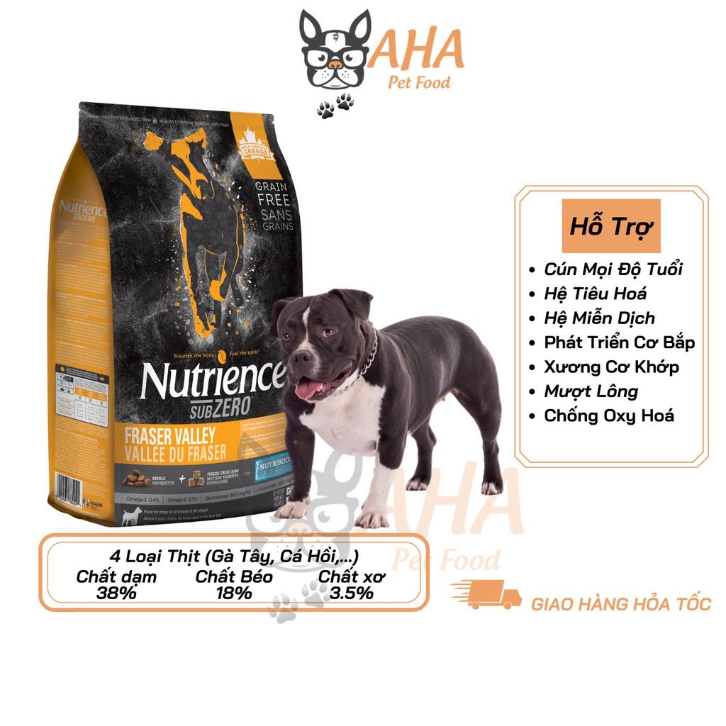 Thức Ăn Hạt Cho Chó Bully Nutrience Subzero Bao 5kg - Thức Ăn Cho Chó Gồm Có 6 Loại Thịt Cá, Rau Củ Quả, Trái Cây